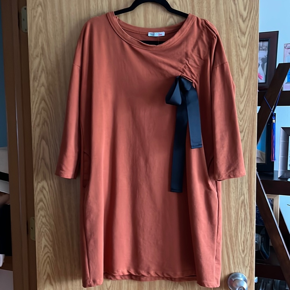 Brown dress
